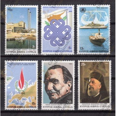 Cyprus 1983 "Anniversaries...