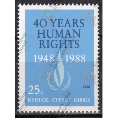 Cyprus 1988 "40th...