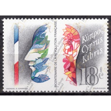 Cyprus 1989 "Bicentenary of...