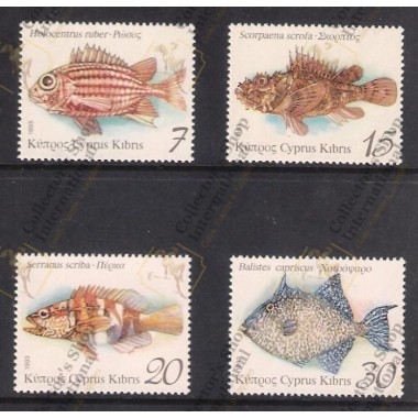 Cyprus 1993 "Fishes of...