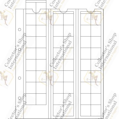 Optima sheets for coins 20...