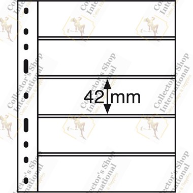 Optima sheets clear 5C 307543