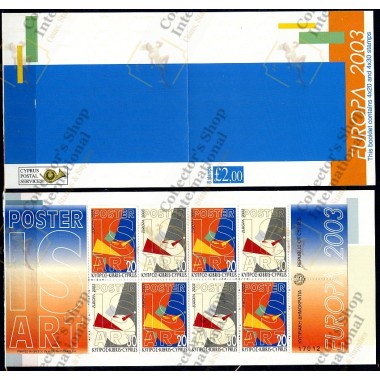 Cyprus 2003 "Europa Cept"...