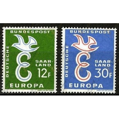 Saarland Europa Cept 1958...