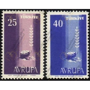 Turkey Europa Cept 1958...