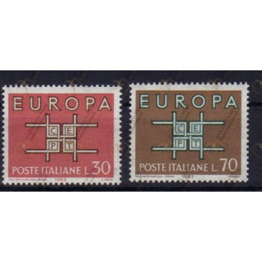 Italy Cept 1963 Complete...