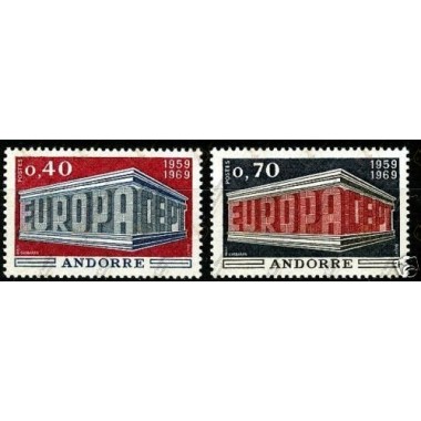 Andorra 1969 Complete set...