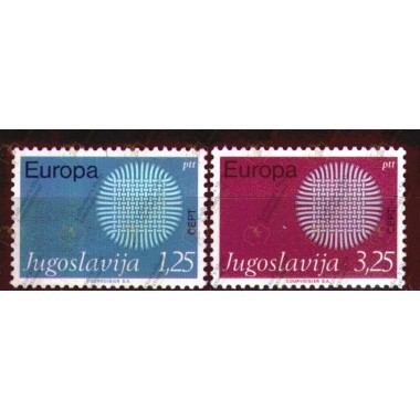 Yugoslavia Europa Cept 1970...