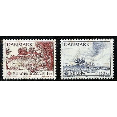 Denmark Europa Cept 1977...