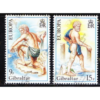 Gibraltar Europa Cept 1981...