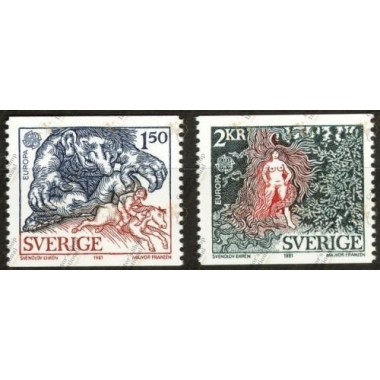 Sweden Europa Cept 1981...