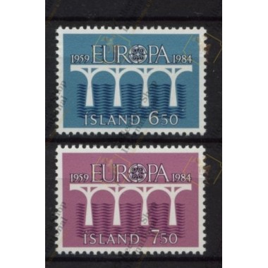 Iceland Europa Cept 1984...