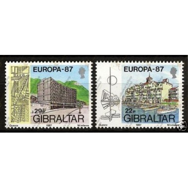 Gibraltar Europa Cept 1987...