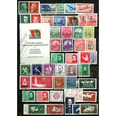 Germany (DDR)-1956 Complete...