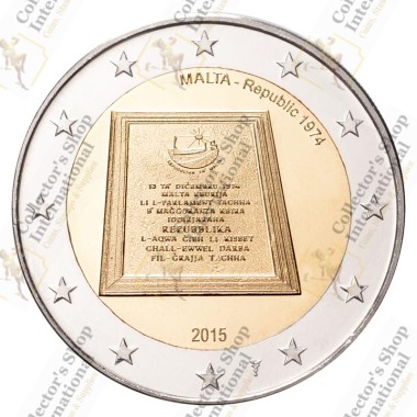 Malta 2 euro 2015...