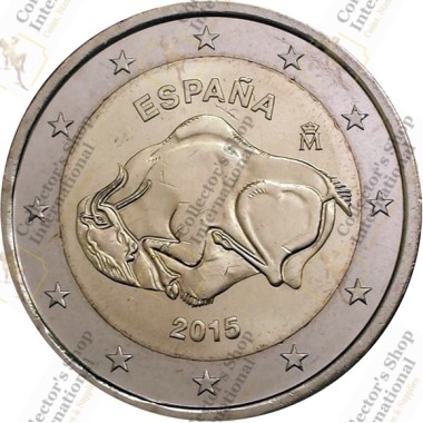 Spain 2 euro 2015 "Cave of...