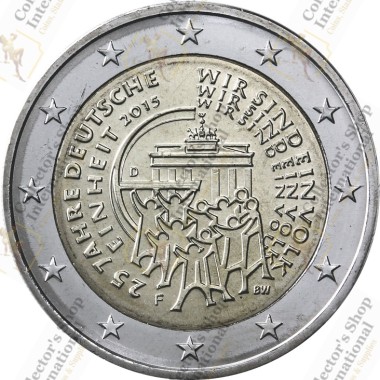 Germany 2 euro 2015 "25...