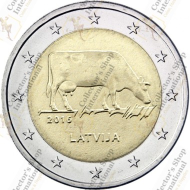 Latvia 2 euro 2016 "Dairy...