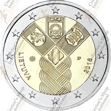 Lithuania 2 Euro 2018 "100...