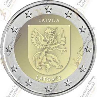 Latvia 2 euro 2017 "Latgale...