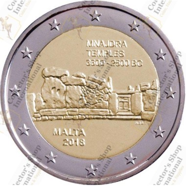 Malta 2 euro 2018 "Mnajdra...