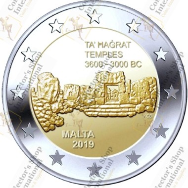 Malta 2 euro 2019 "Temples...