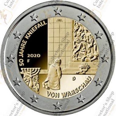 Germany 2 euro 2020 "Warsaw...