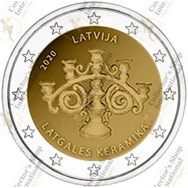 Latvia 2 euro 2020 "...