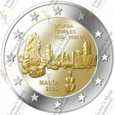 Malta 2 euro 2020 "Temples...