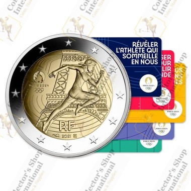 France 2 euro 2021 " Paris...