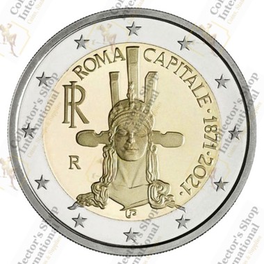 Italy 2 euro 2021 "Rome" UNC