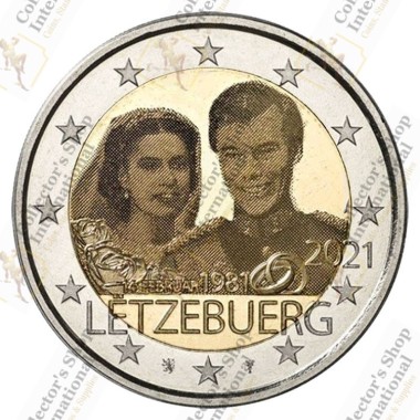 Luxembourg 2 euro 2021 "...