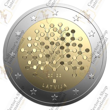 Latvia 2 euro 2022...