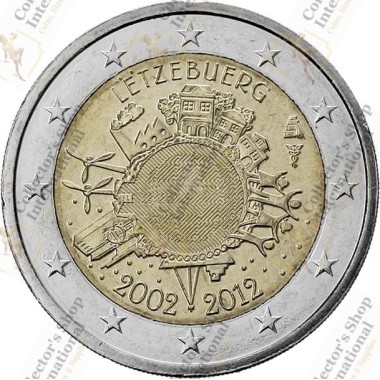 Luxembourg 2 Euro 2012...