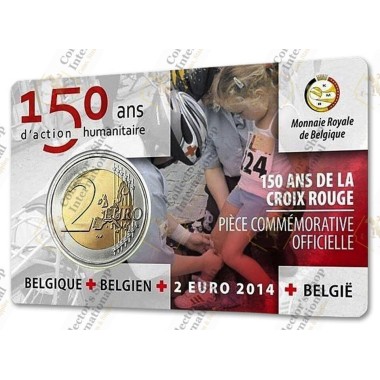 Belgium 2 euro 2014 "150th...