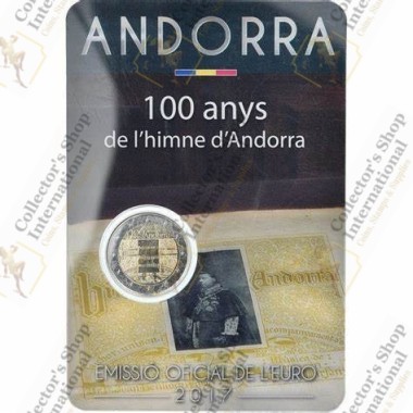 Andorra 2 Euro 2017 100th...