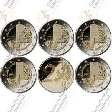 Germany 2 euro 2020 "Warsaw...