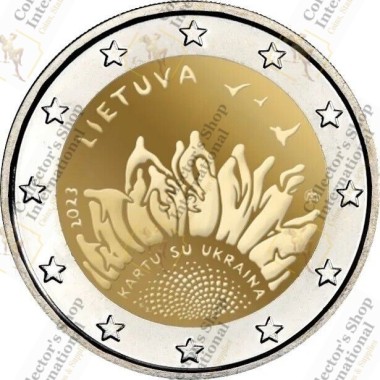 Lithouania 2 Euro 2023...