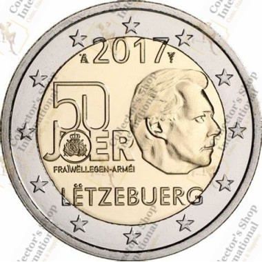 Luxembourg 2 Euro 2017 "50...