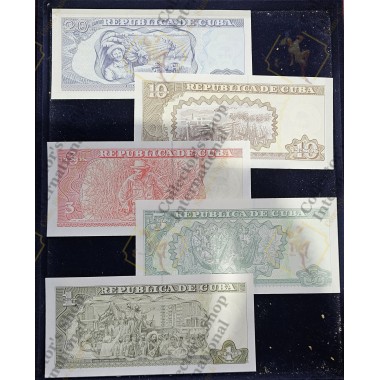 Cuba set of 5 pcs , 1-20...