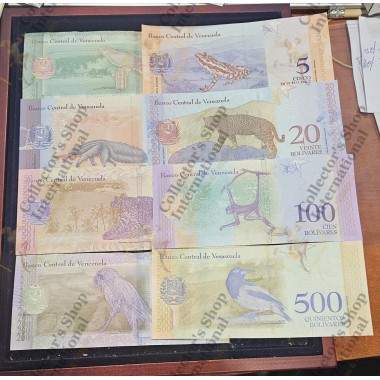 Venezuela set of 8 notes,...