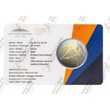 Latvia 2 Euro commemorative...