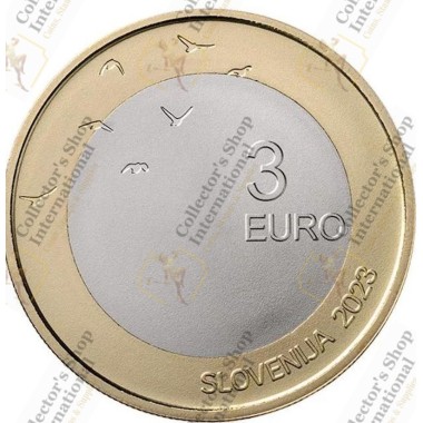 Slovenia 3 Euro Bi-Metallic...