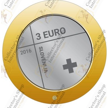 Slovenia 3 Euro Bi-Metallic...