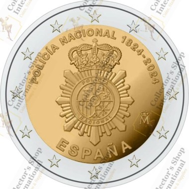 Spain 2 euro 2024 "200th...