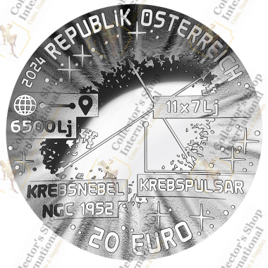 Austria 20 euro Silver coin...