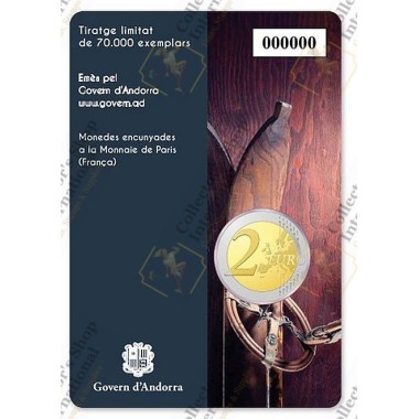 Andorra- 2 Euro...