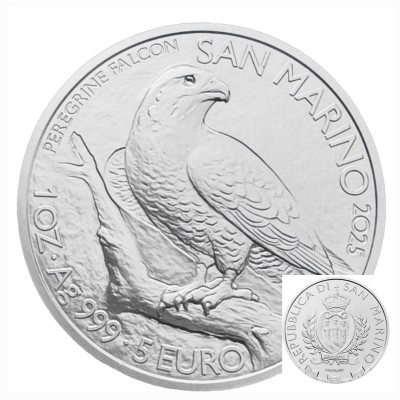 San Marino 5 euro 2025...