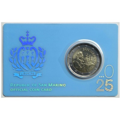 San Marino 2 euro 2025...