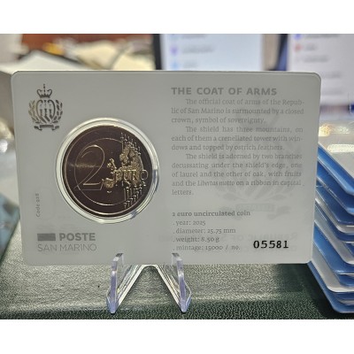 San Marino 2 euro 2025...